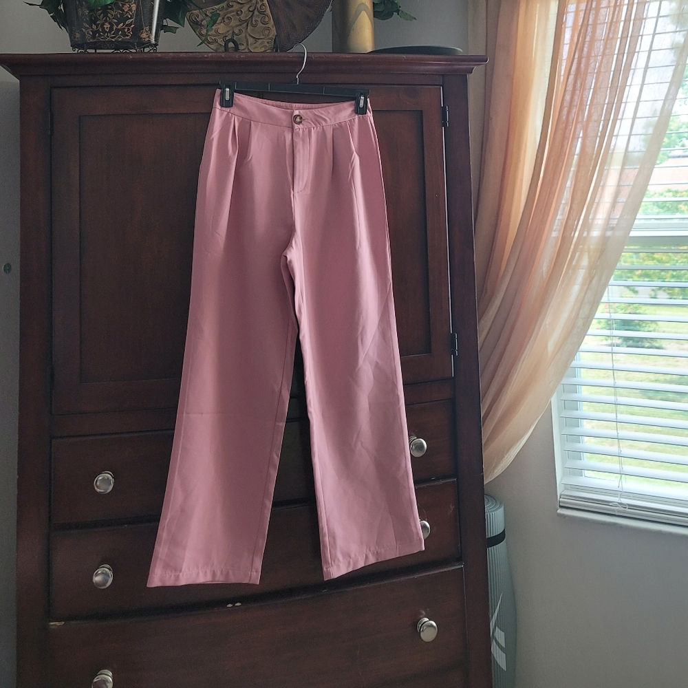 Elegant Pink Trousers